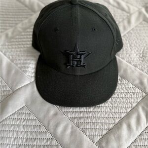 Houston Astros New Era Black Cap